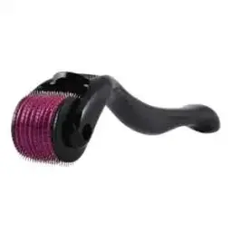 Black and purple derma beard roller - DrutoBD