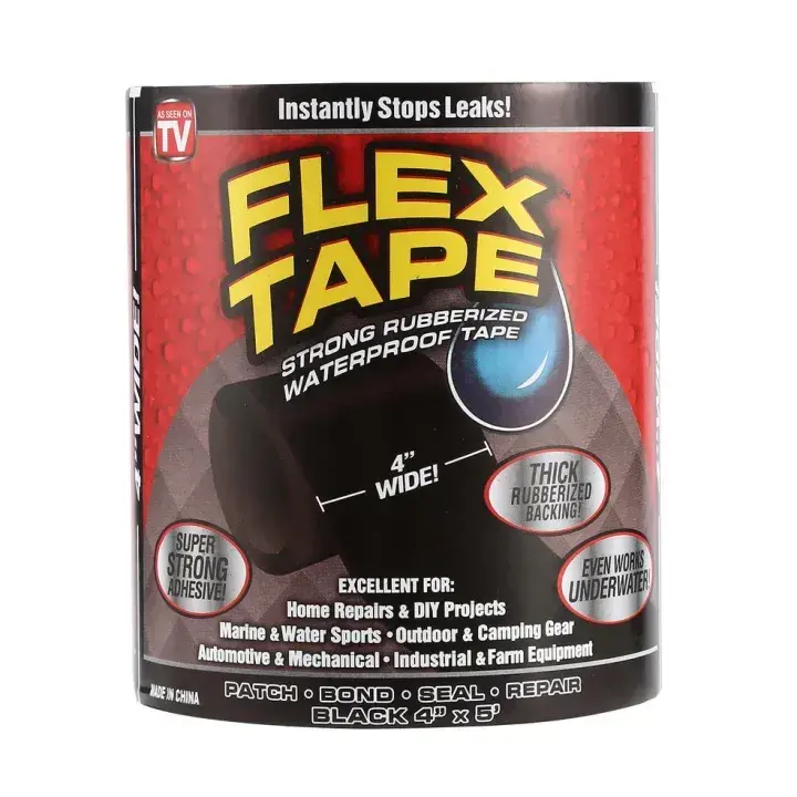 Flex tape strong rubberized waterproof packaging - DrutoBD