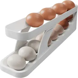 Space saving egg organizer holding 15 eggs - DrutoBD
