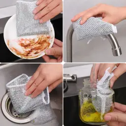 Multipurpose kitchen cleaning cloth usage - DrutoBD