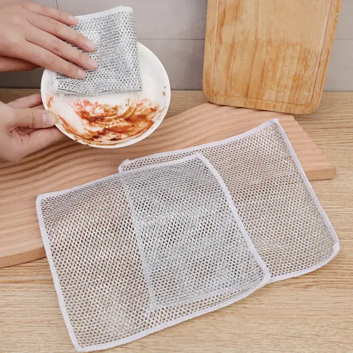 Magic Cleaning Cloth Kitchen Dishwashing, 12 piece — ছবি 5