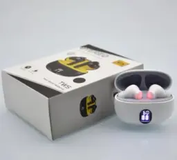 White TWS 895B Bluetooth Earbuds with Box - DrutoBD