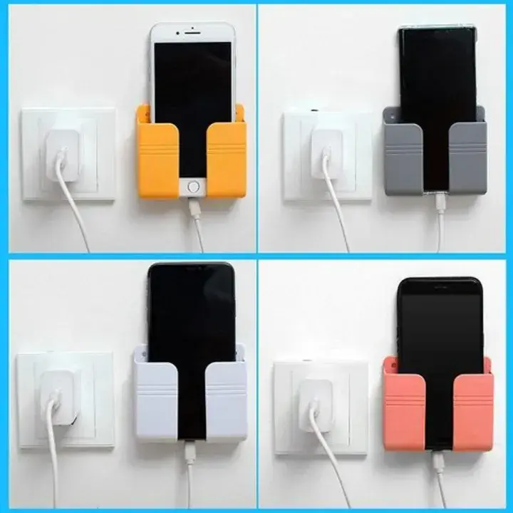 Mobile charging wall stand with remote holder - DrutoBD