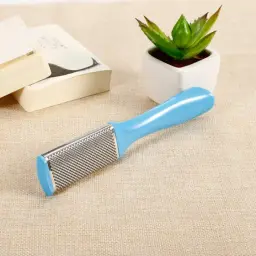 Blue color plastic handle foot file - DrutoBD