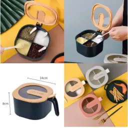 Spice box dimensions 14x8cm and JOY FEEL brand lid - DrutoBD