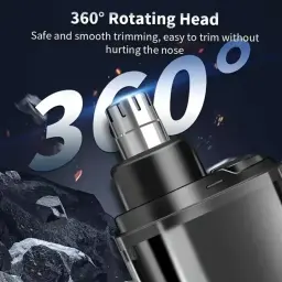 CASIFY WBT01 Nose Trimmer 360 rotating head painless trimming - DrutoBD