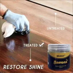 Wood polish treated vs untreated application - DrutoBD