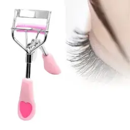 Pink handle eyelash curler with comb price in Bangladesh - DrutoBD