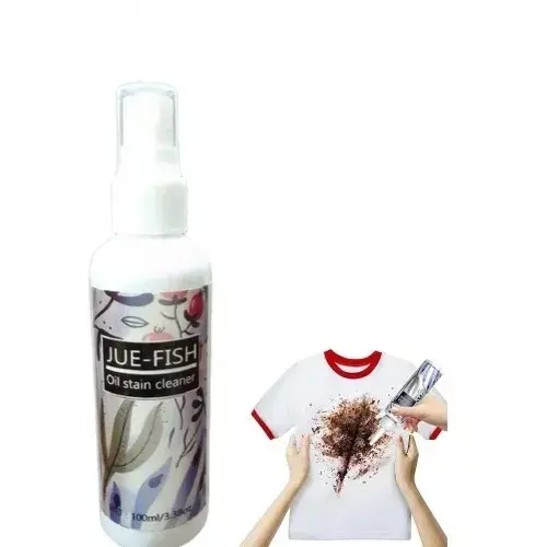 Jue-Fish Oil Stain Cleaner 100ml spray bottle - DrutoBD