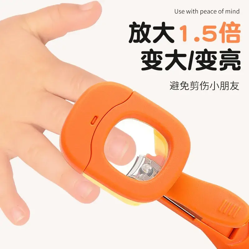 Baby Magnifying Nail Clippers LED light feature - DrutoBD