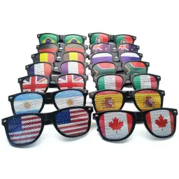 Perforated lens country flag sunglasses - DrutoBD