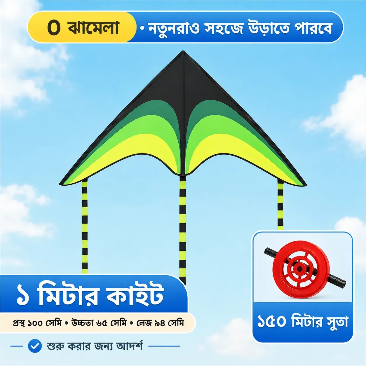 Large Delta Kite