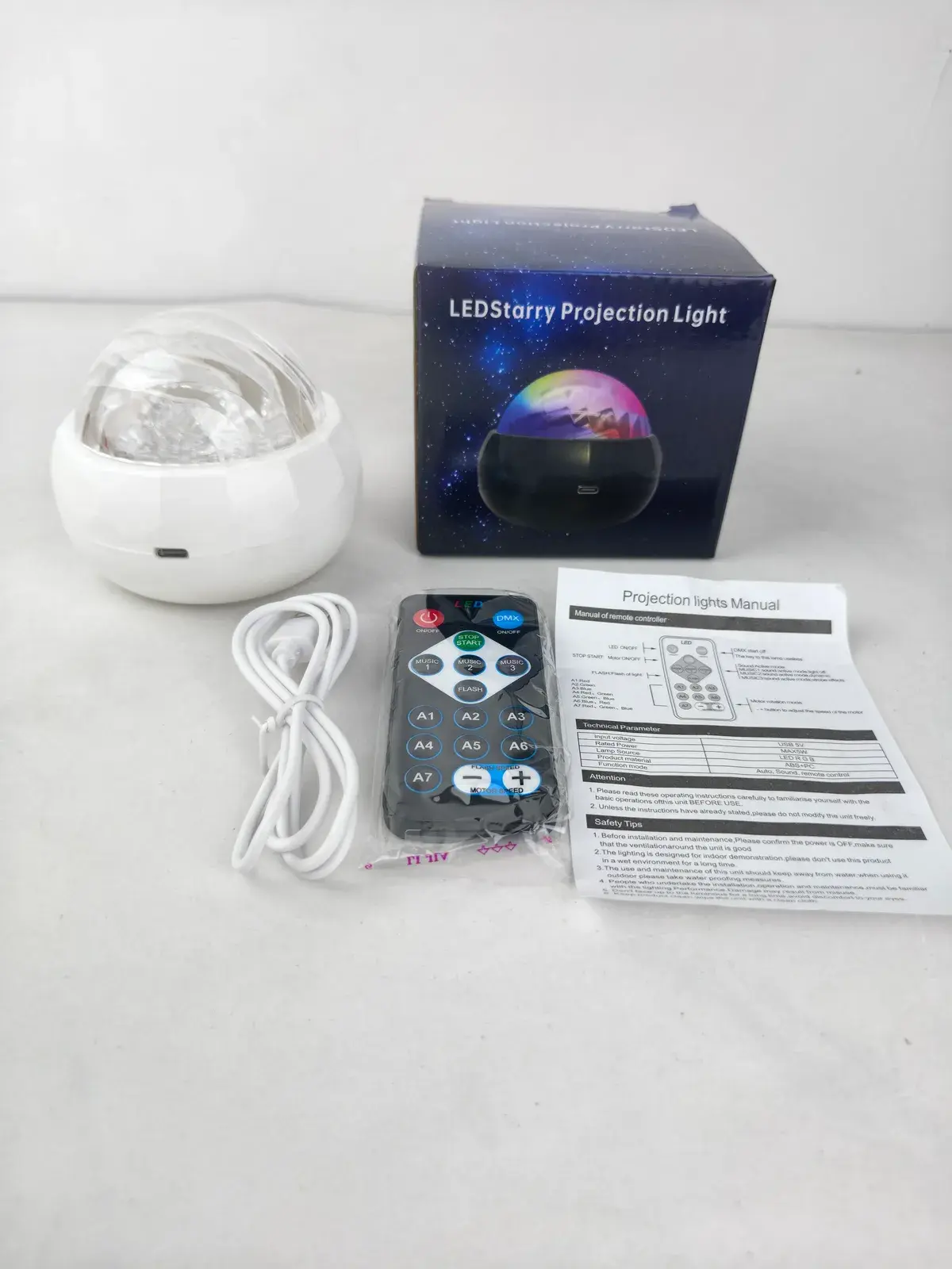 Sky Night Light Projector Lamp — ছবি 8