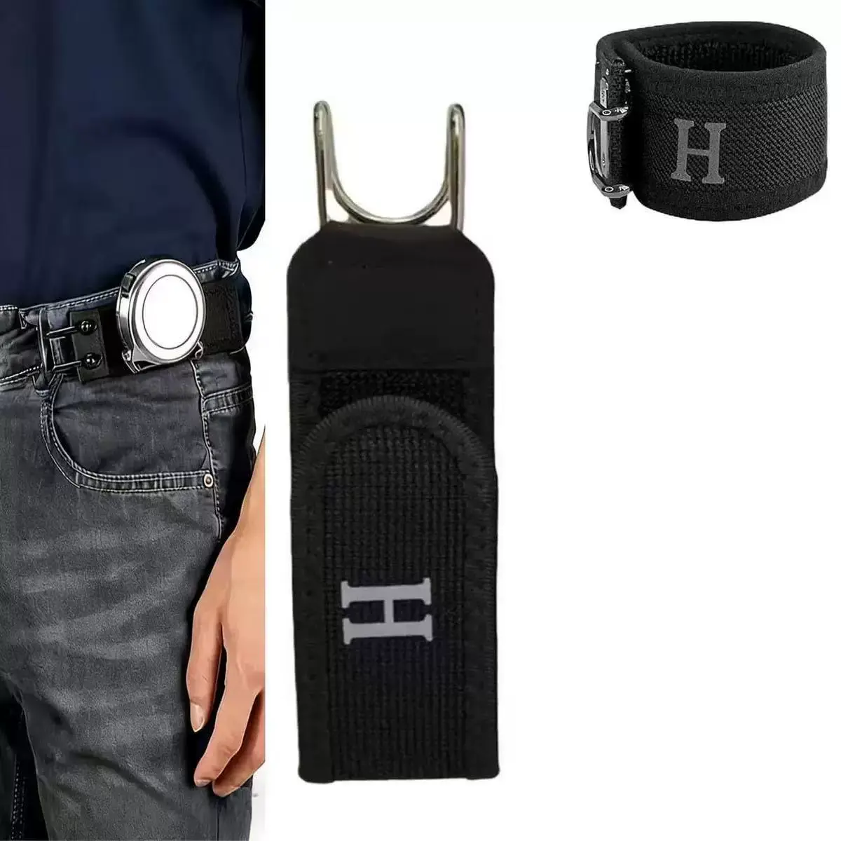2 PC Adjustable Waist Belt