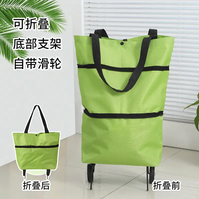 Portable shopping bag with wheel — ছবি 9