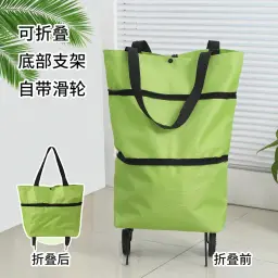 Portable shopping bag with wheel — ছবি 9