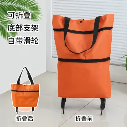 Portable shopping bag with wheel — ছবি 7